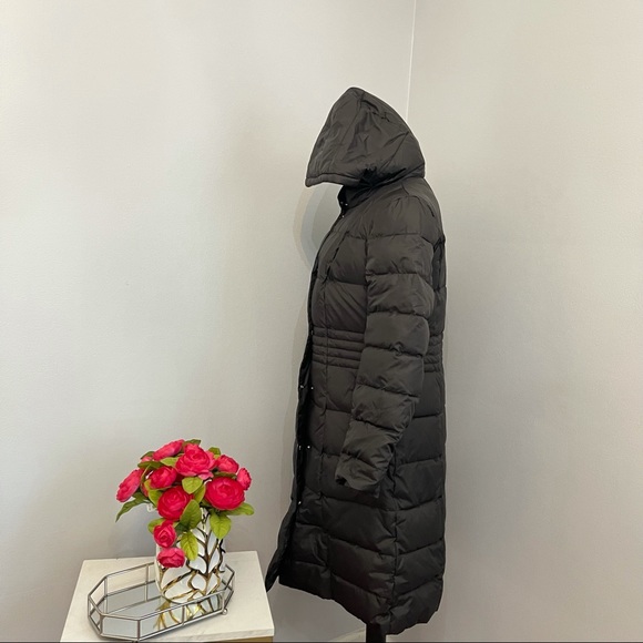 Cole Haan Hooded Quilted Coat New With Tag - Picture 3 of 14